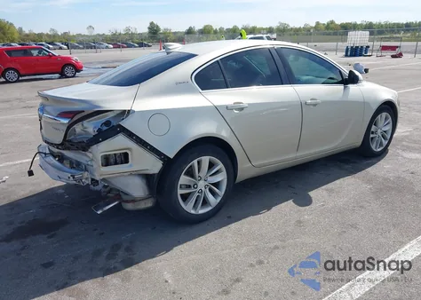 2016 Buick Regal Turbo z USA, uszkodzony, nr VIN 2G4GK5EX4G9193437